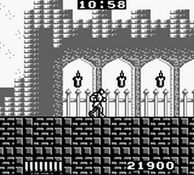 une photo d'Ã©cran de Castlevania - The Adventure sur Nintendo Game Boy